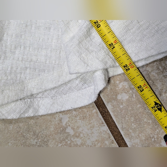 MAEVE Anthropologie Ivory Cowl Neck Top Women's size Medium. - Picture 8 of 9